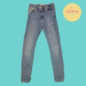 Zara Women’s High Waisted Skinny Jeans
